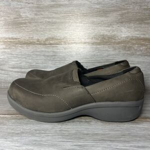 Red Wing Women's Worx Steel Toe Grey Slip Resistant Clogs Size 7.5